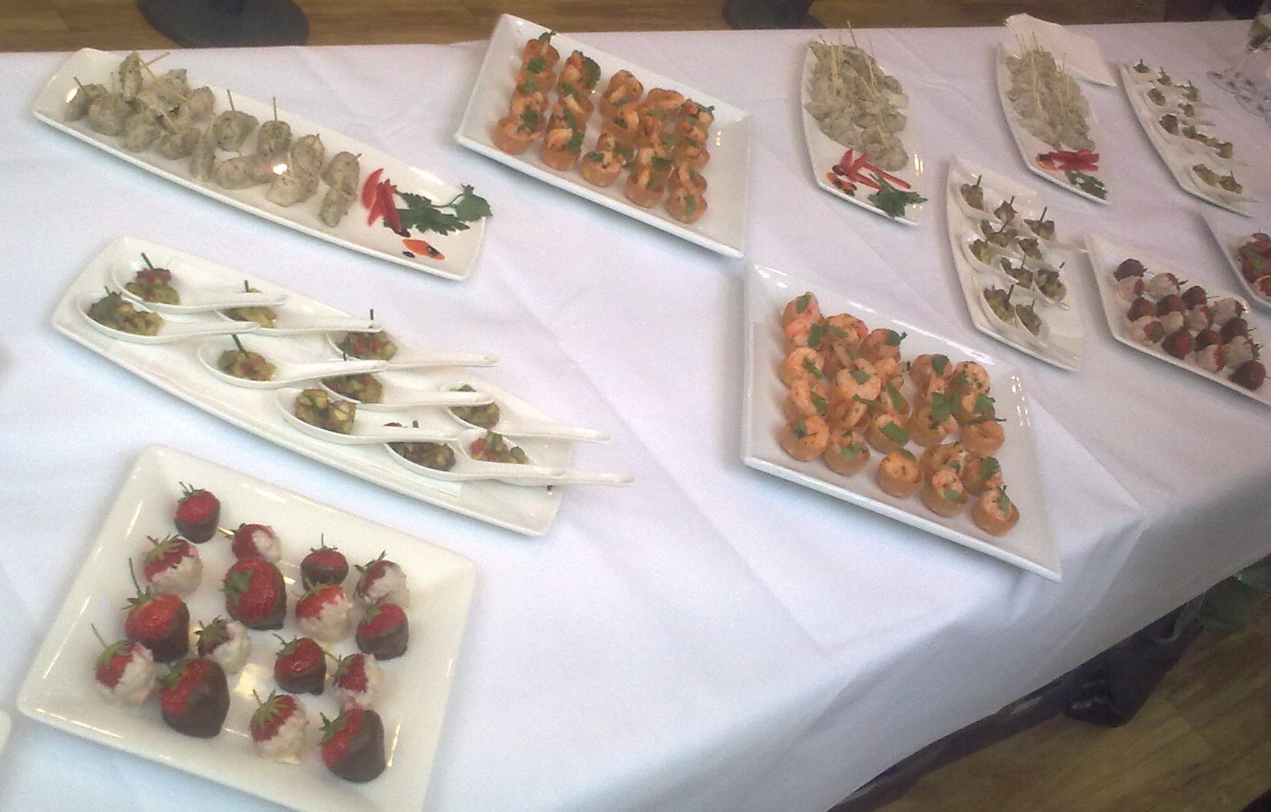 Canapes for Birthday Party Catering
