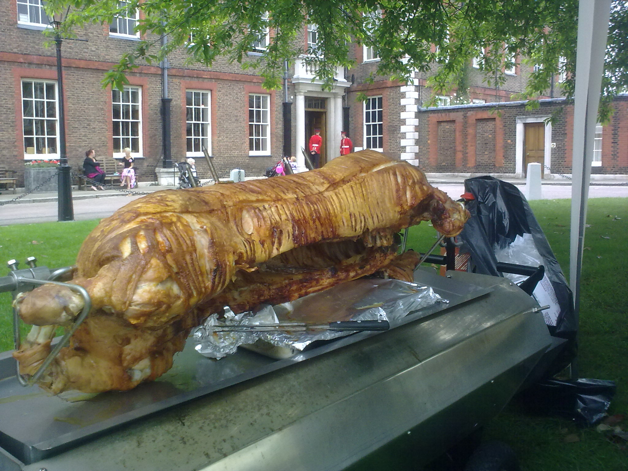 Hog Roast Party Catering for Colleg Ball in Oxford